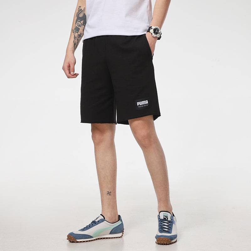 PUMA Essentials Jersey Shorts 'Black' 845866-01 - 5
