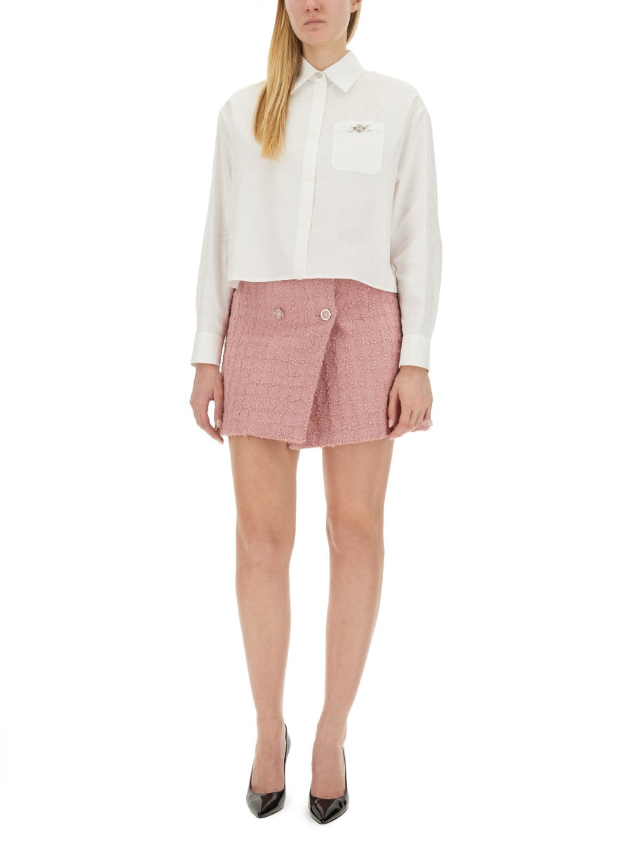Versace Women Mini Wrap Skirt - 2