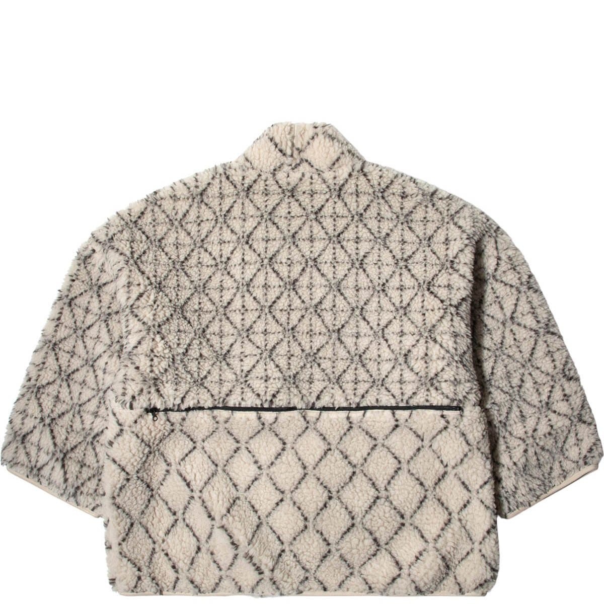 DO-GI SASHIKO BOA FLEECE KESA JACKET - 2