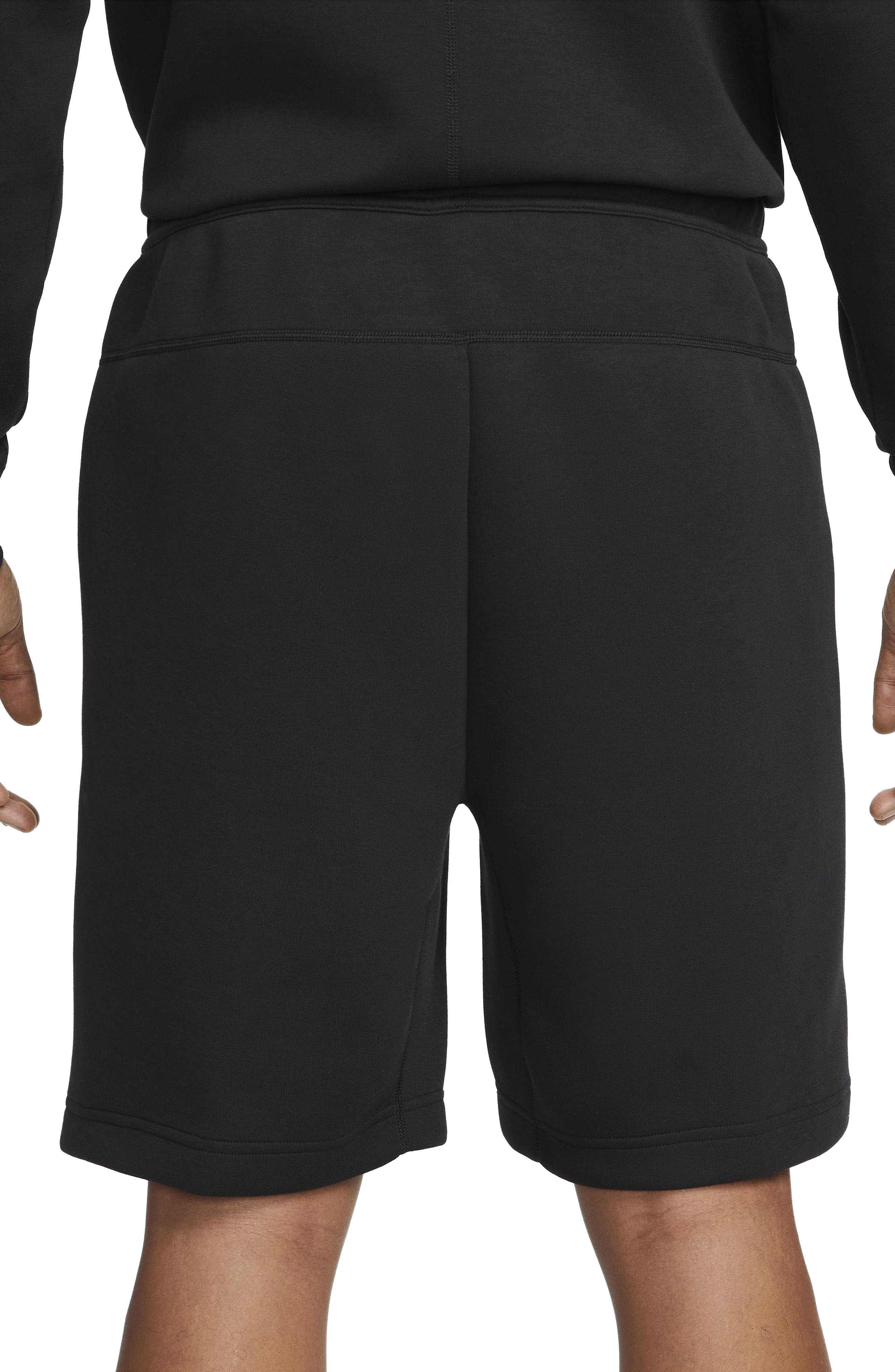 Nike Tech Fleece Sweat Shorts in Black/Black at Nordstrom - 2