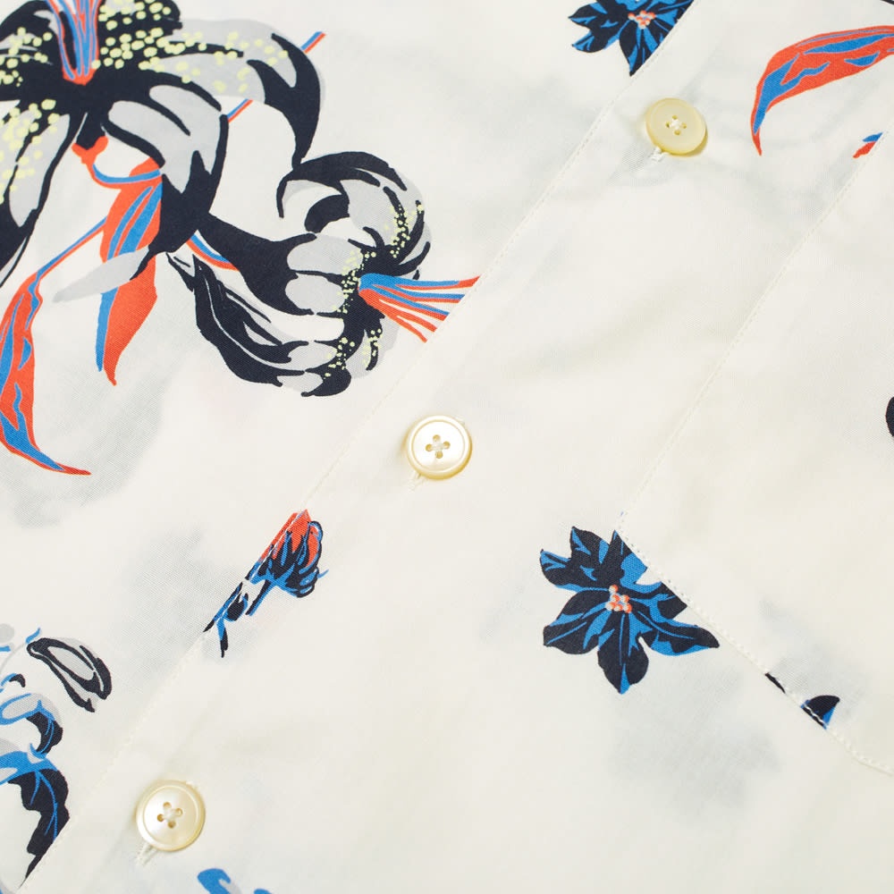 Paul Smith Floral Print Vacation Shirt - 3