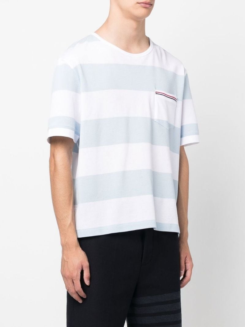 RWB pocket striped T-shirt - 3