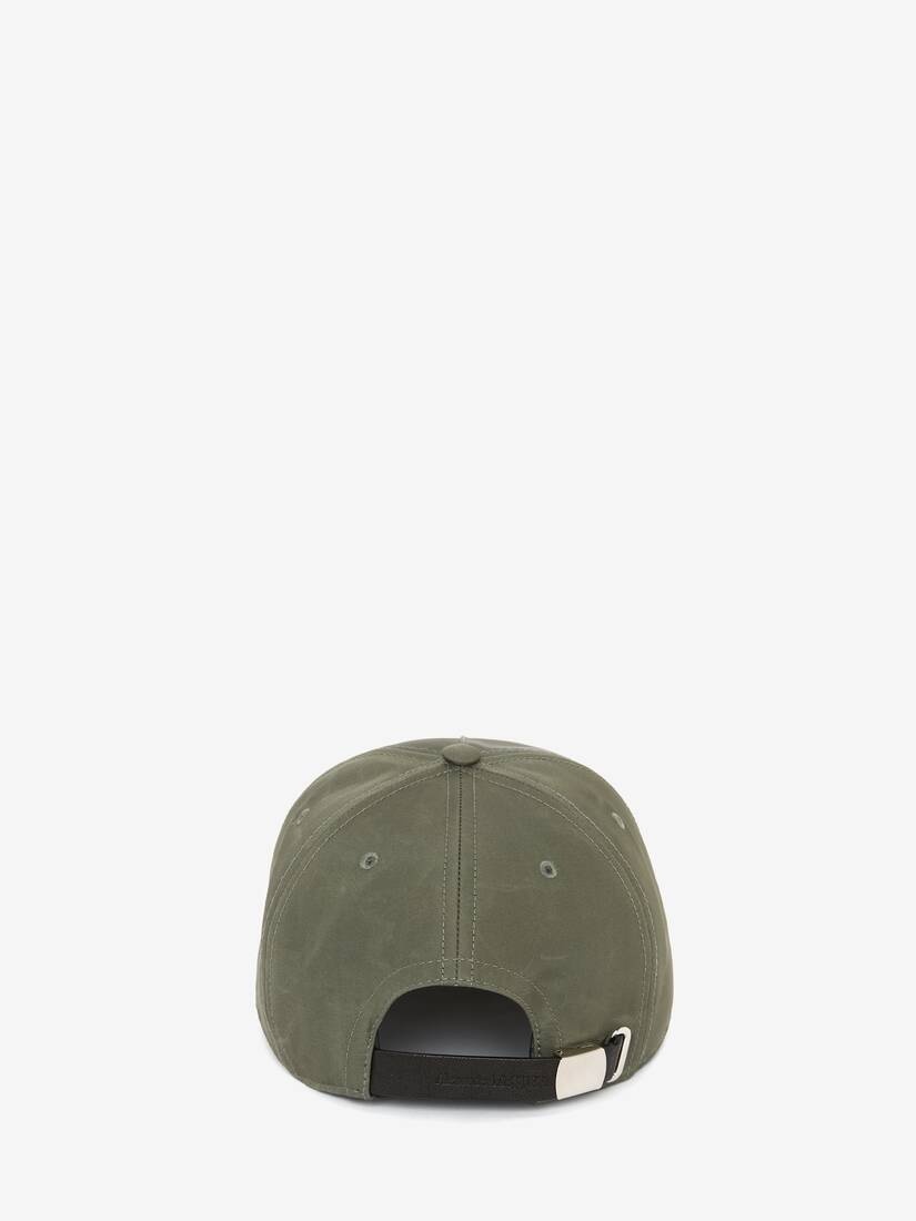 Mcqueen Graffiti Baseball Cap in Khaki - 3