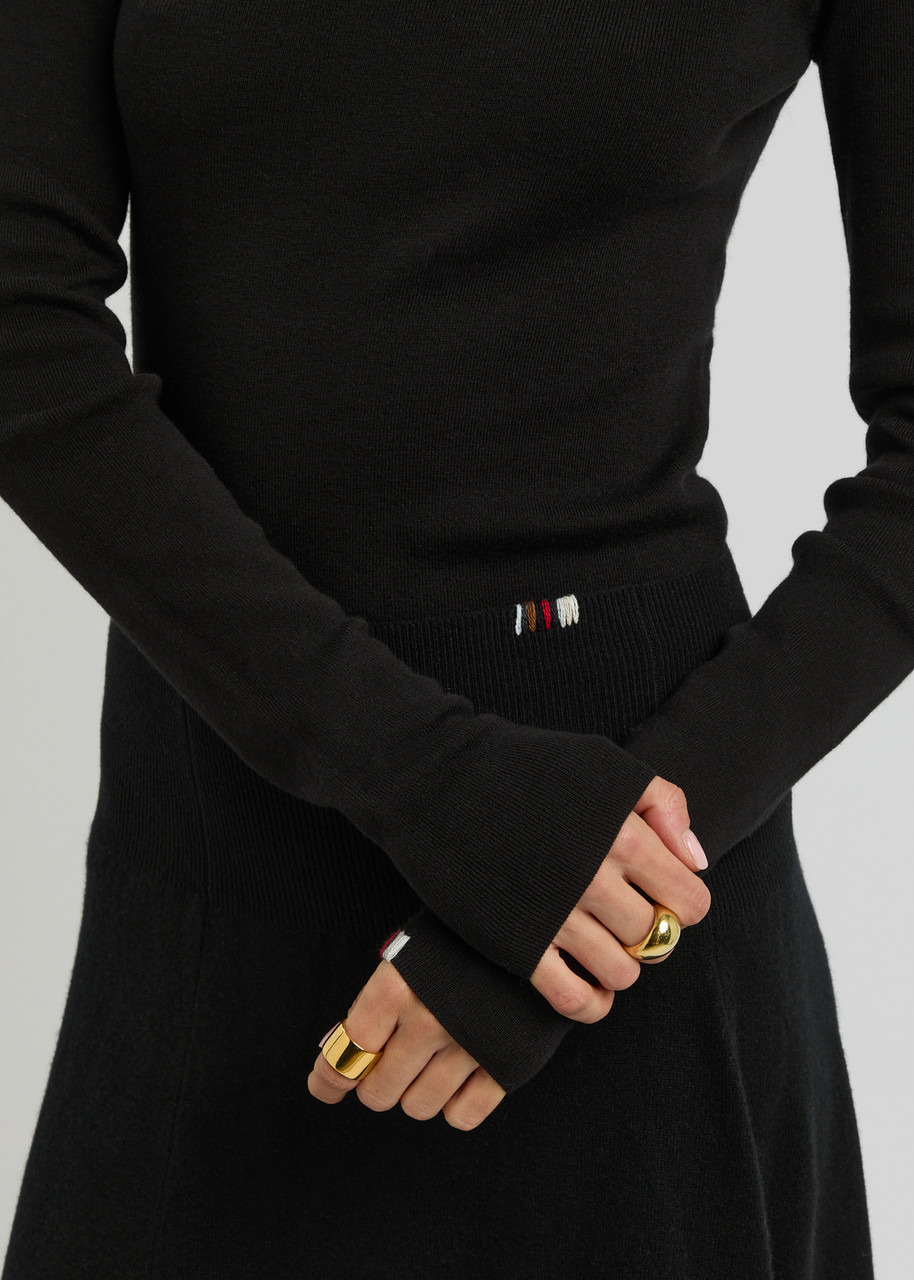 Extreme Cashmere N°388 Ease Cashmere-blend Midi Skirt - 5