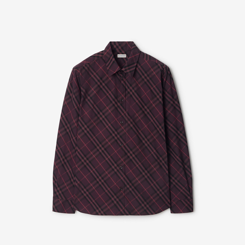 Relaxed Fit Check Cotton Shirt 1