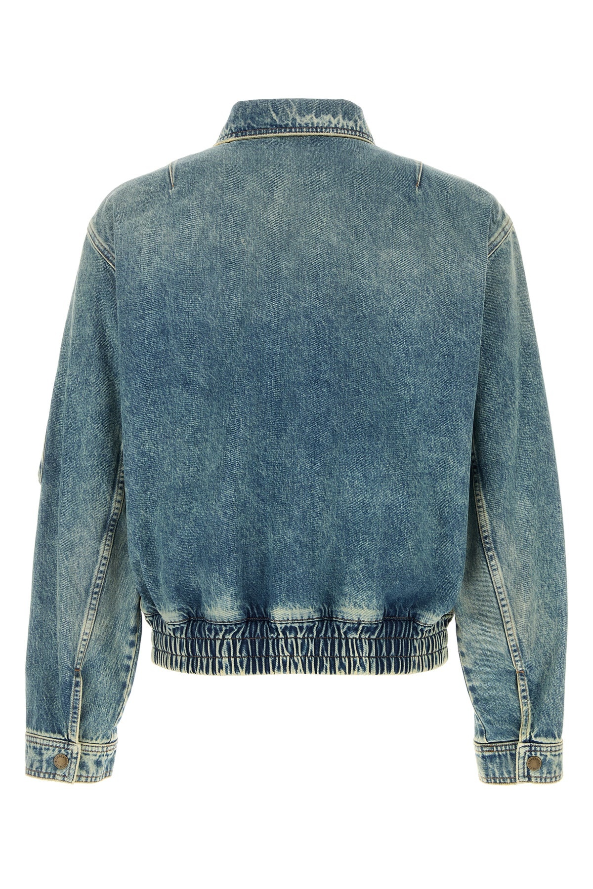 Denim bomber jacket - 2