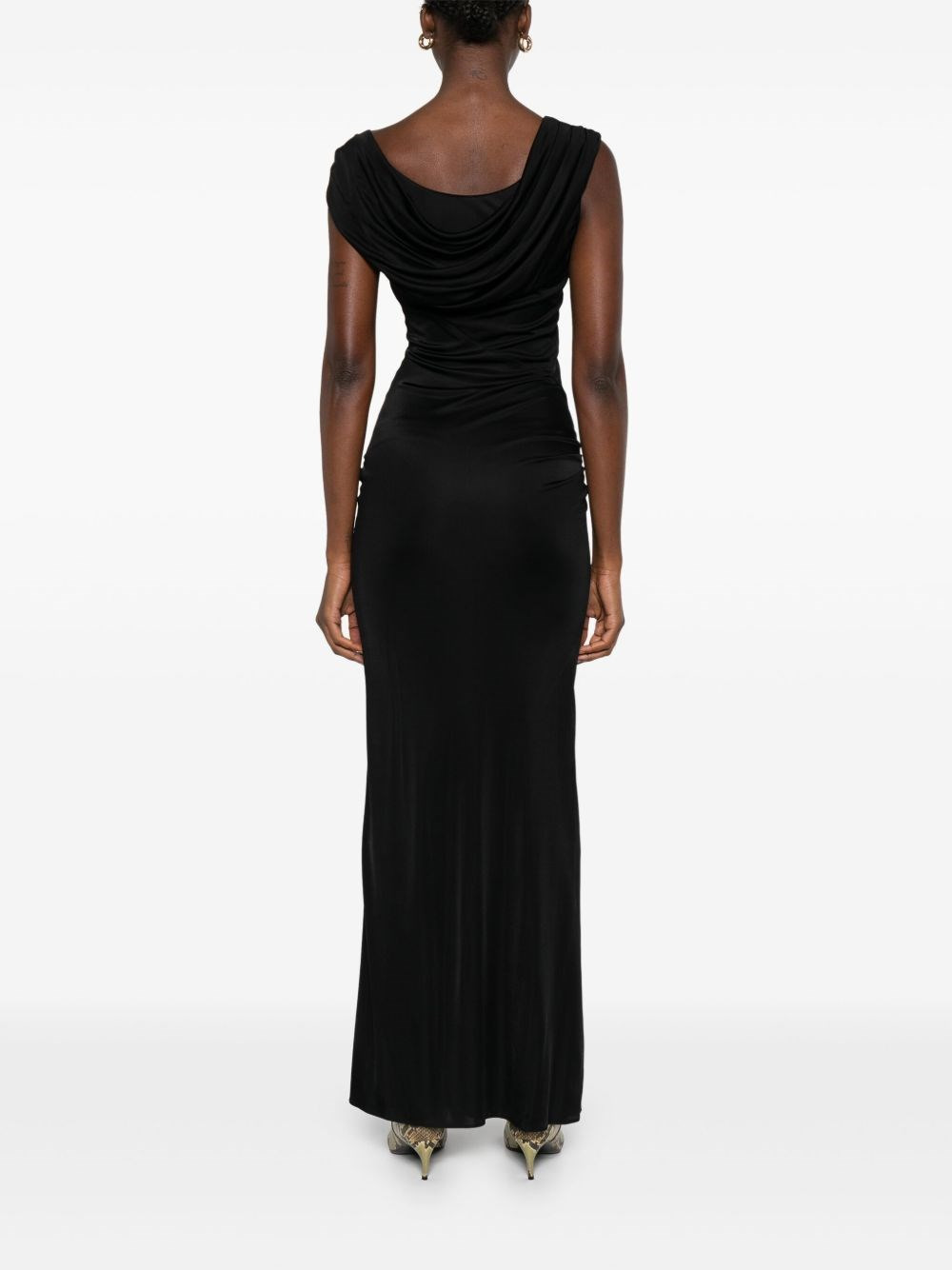 Safety Pin asymmetrical dress - 3