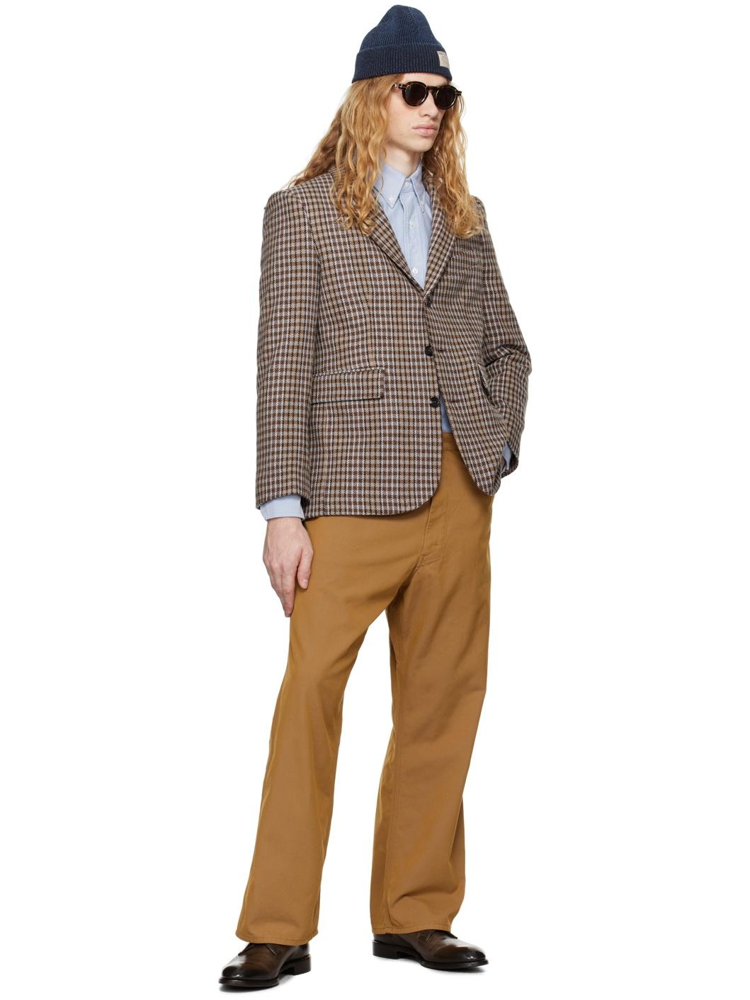 Tan Painter Trousers - 4