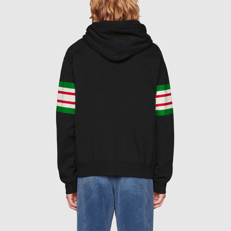 Gucci Interlocking G Print Hoodie 'Black' 646953-XJDAH-1082 - 4
