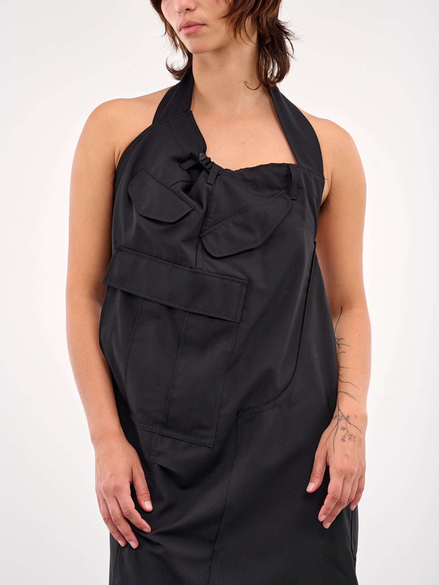 Twisted Utility Cargo Dress - 4