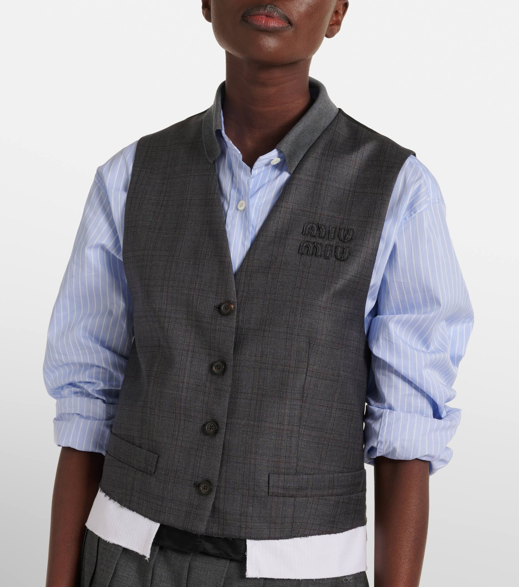 Virgin wool vest - 6