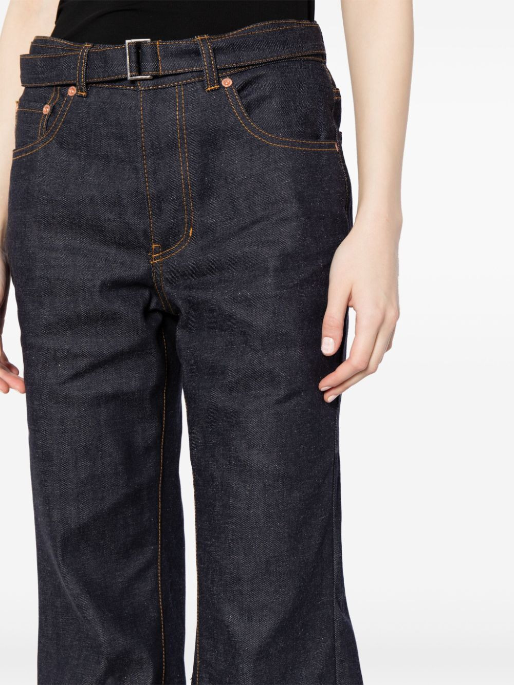 Sacai Women Denim Pants - 4