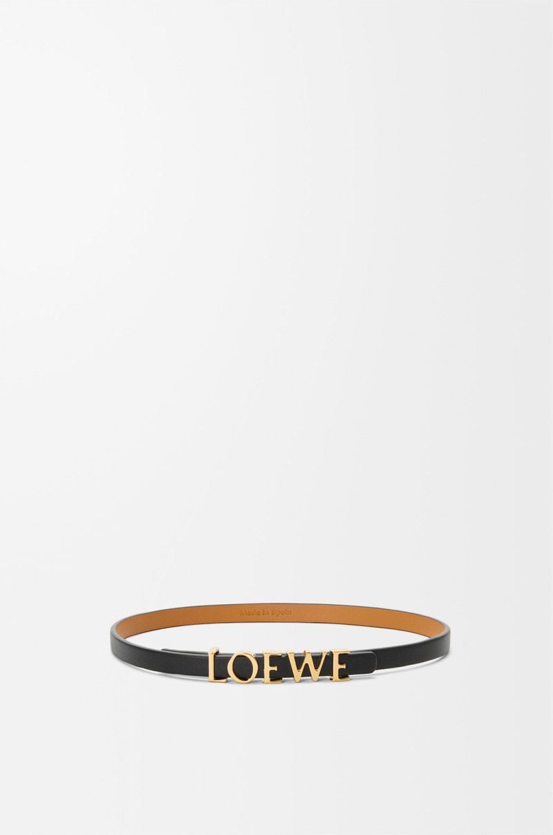 Double wrap LOEWE bracelet in calfskin 1