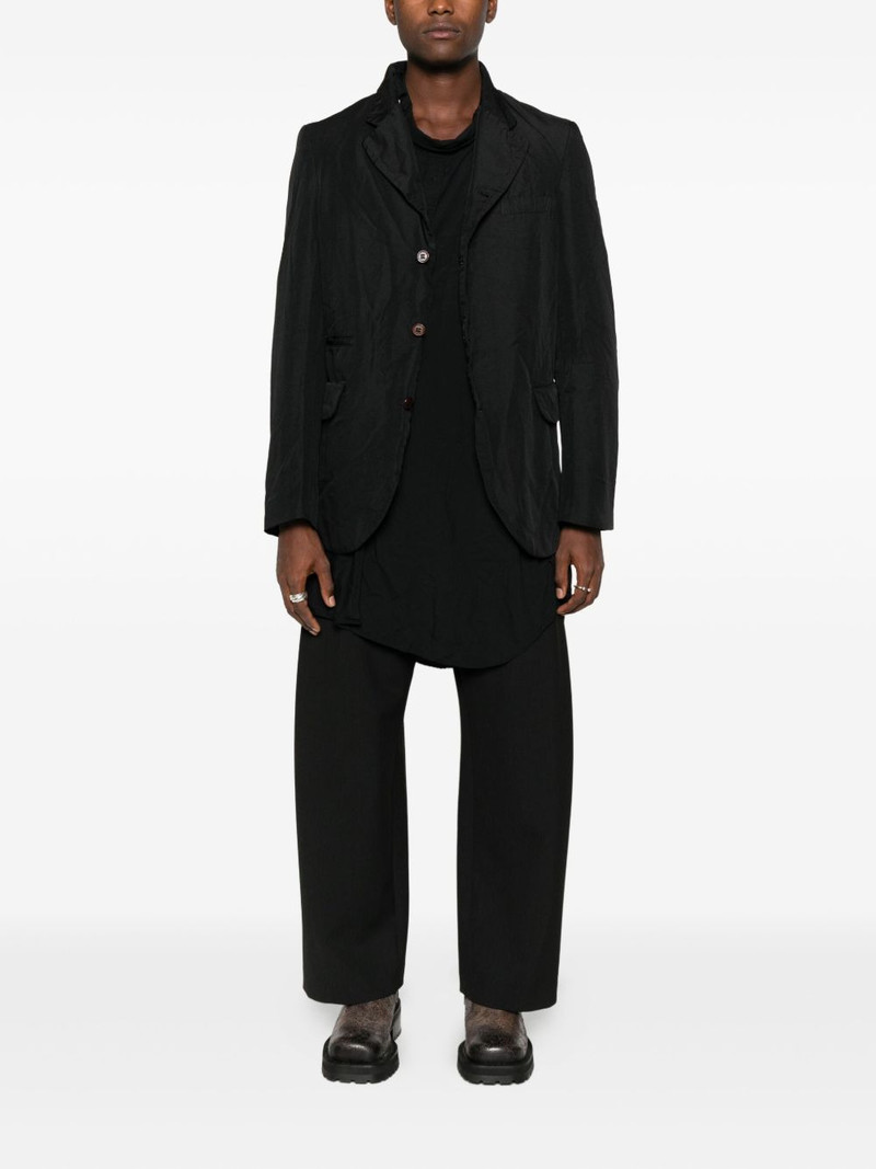 Comme des Garçons Homme Plus single-breasted blazer outlook