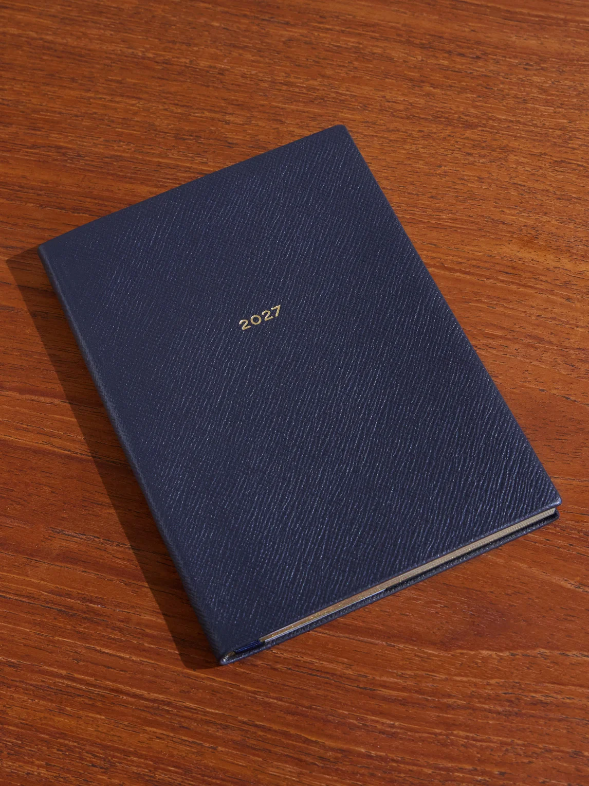2027 Soho Panama Cross-Grain Leather Diary - 1