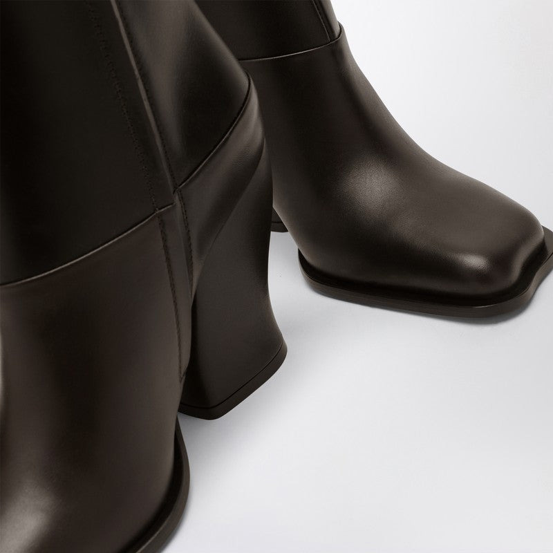 Loewe Onda Black/Dark Brown Ankle Boot Women - 4