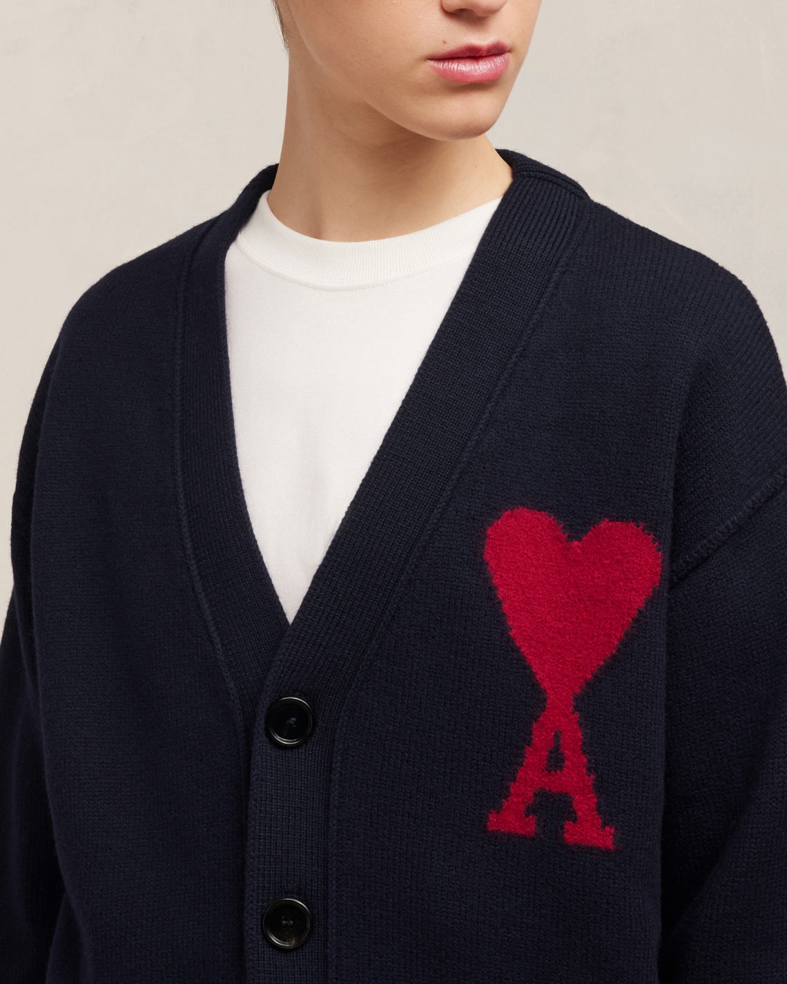 RED AMI DE COEUR CARDIGAN - 4