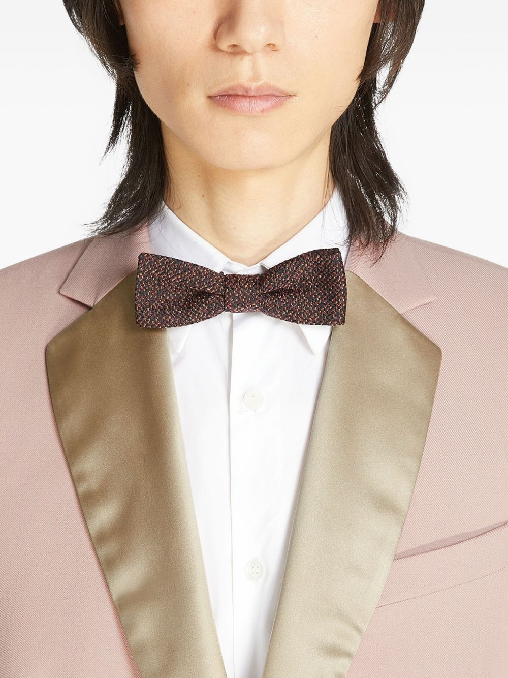patterned bow tie - 2