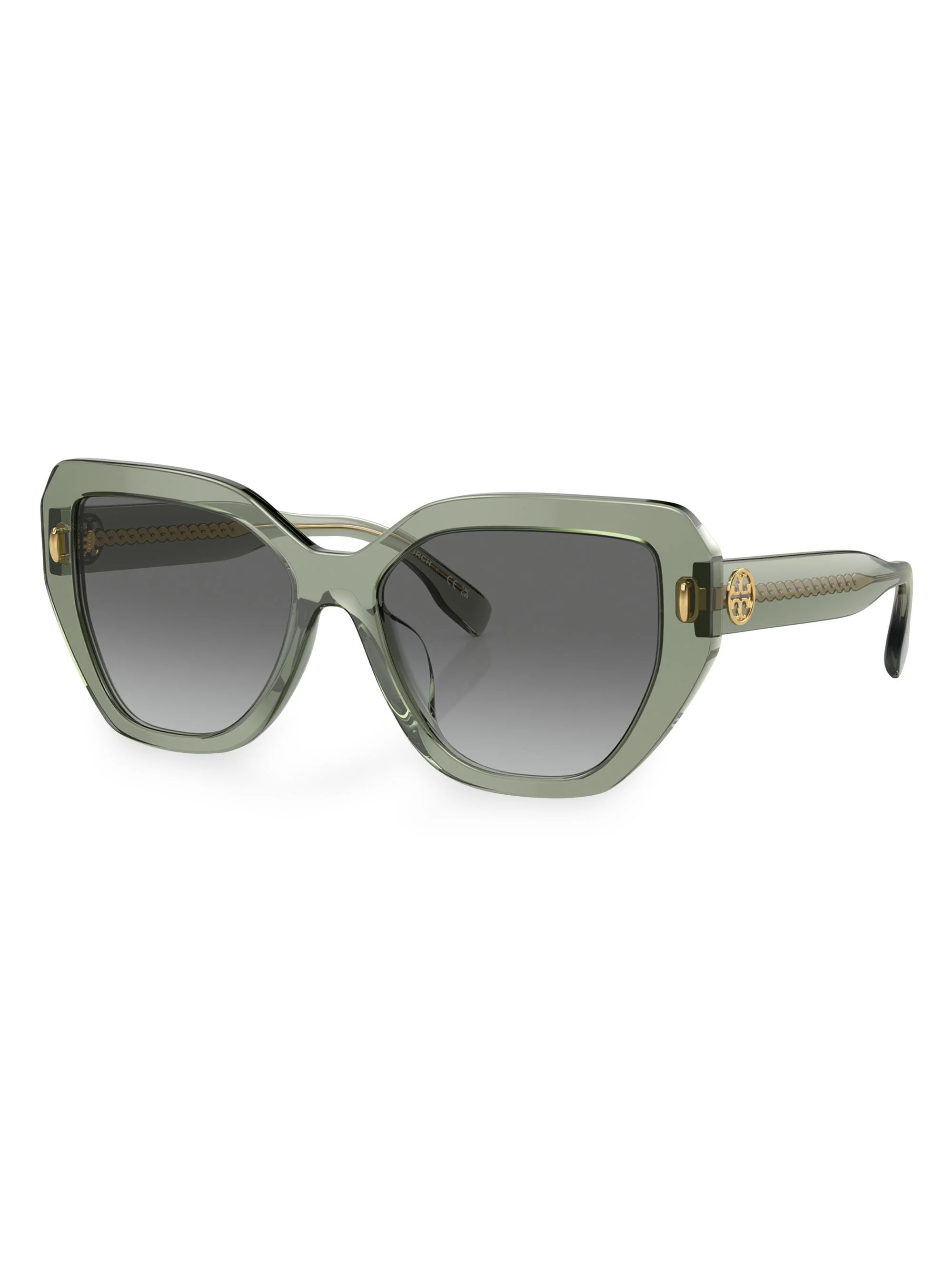 Women's Miller 55MM Oversized Cat-Eye Sunglasses - Grey - 1