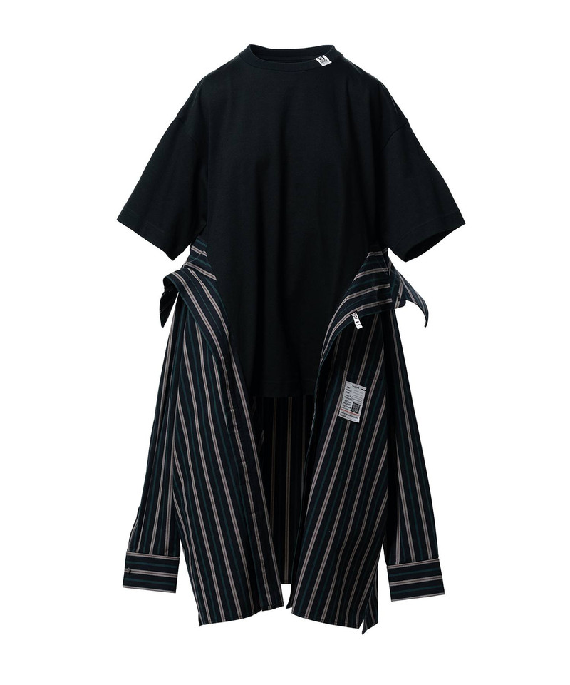 Shirt Combined T-shirt Dress 30