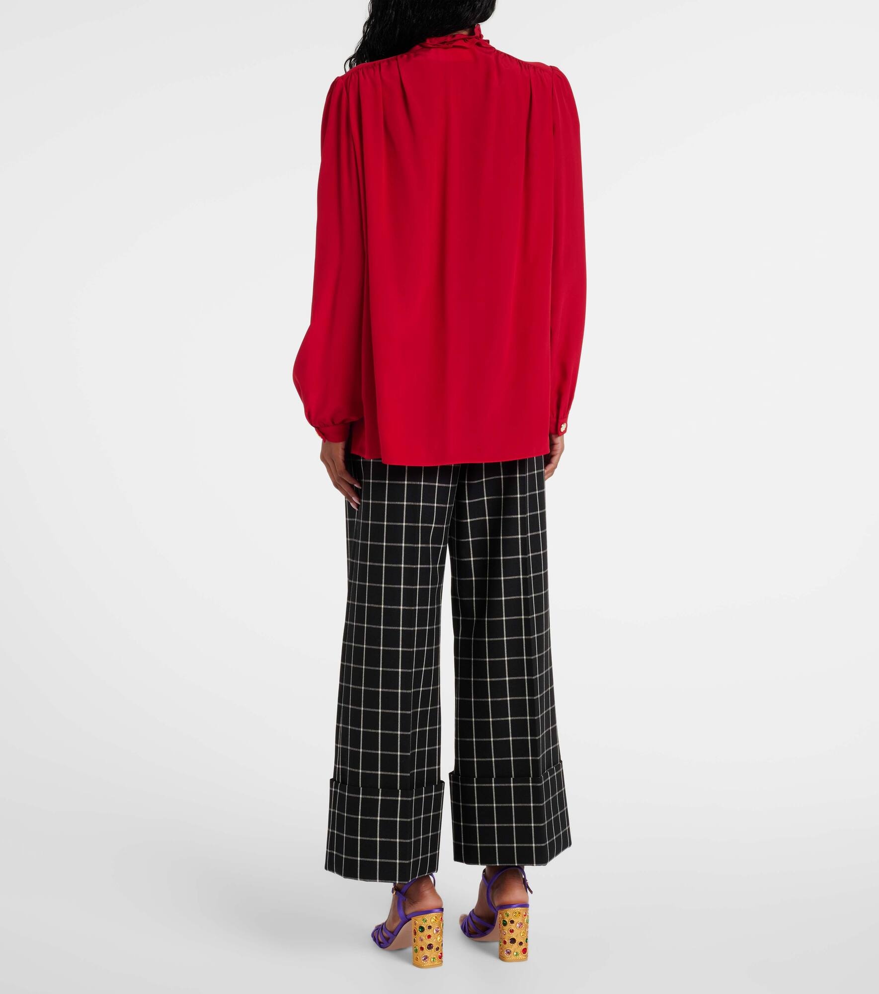 Silk crêpe de chine shirt - 3