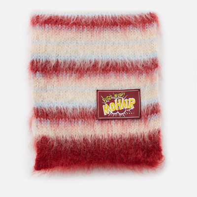 Marni Marni Striped Mohair-Blend Hat outlook