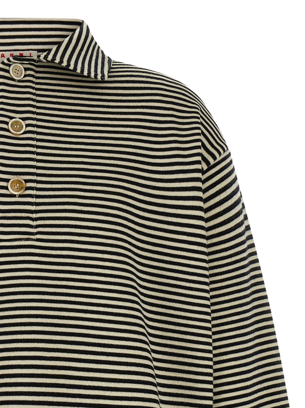 STRIPED COTTON SWEATSHIRT - 4