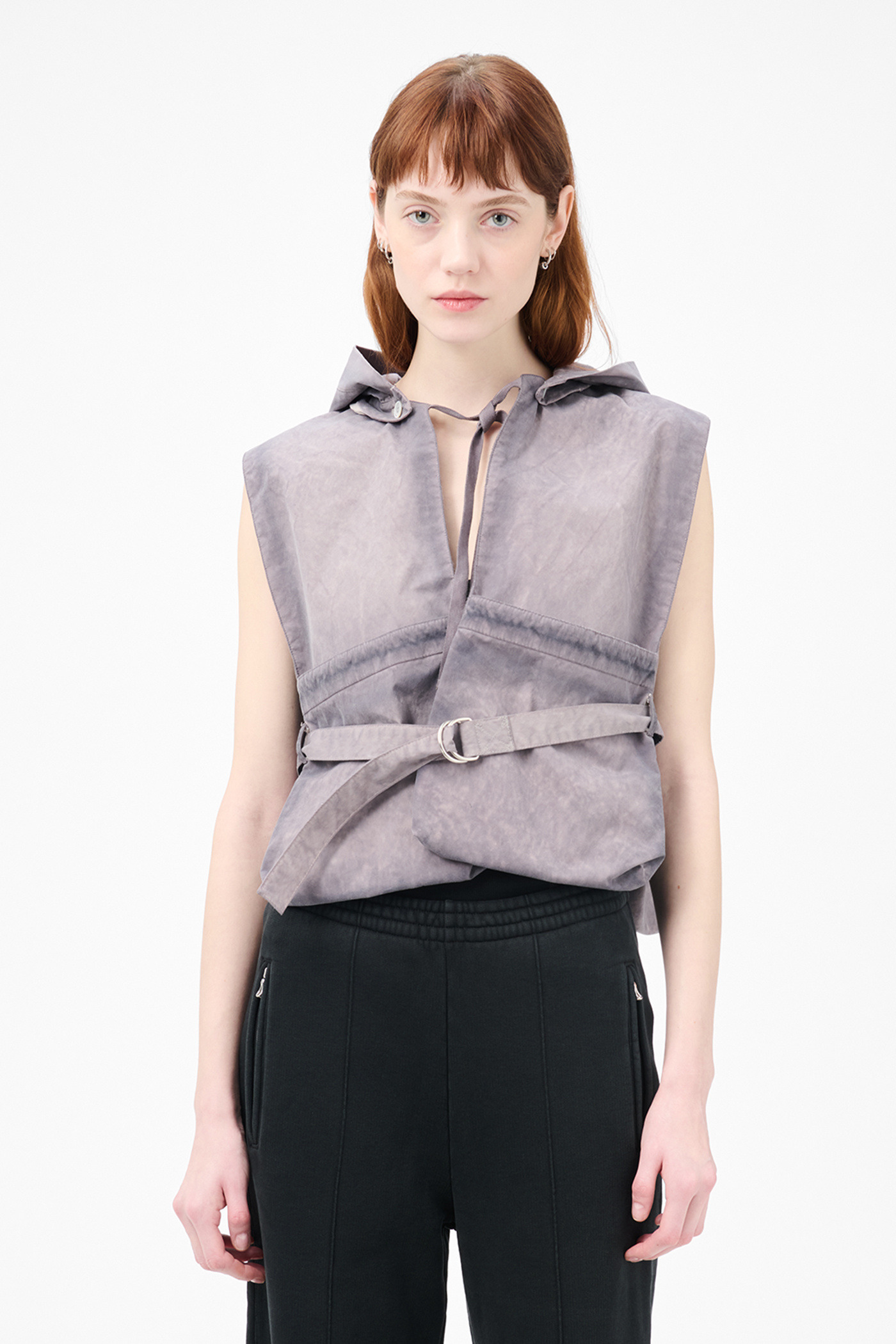 Marsupium Vest Mineral Blue Papyrus Poly - 9