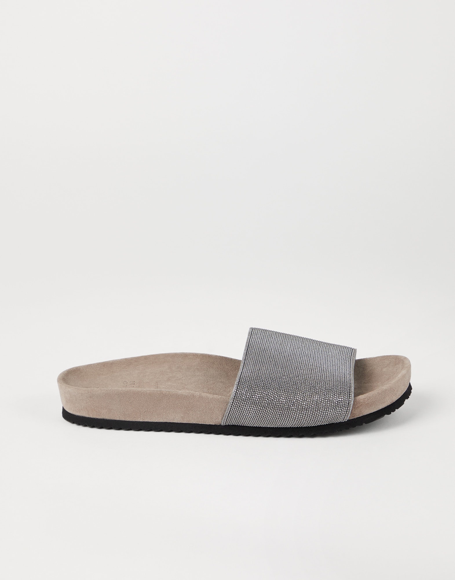 Precious slides in suede - 5