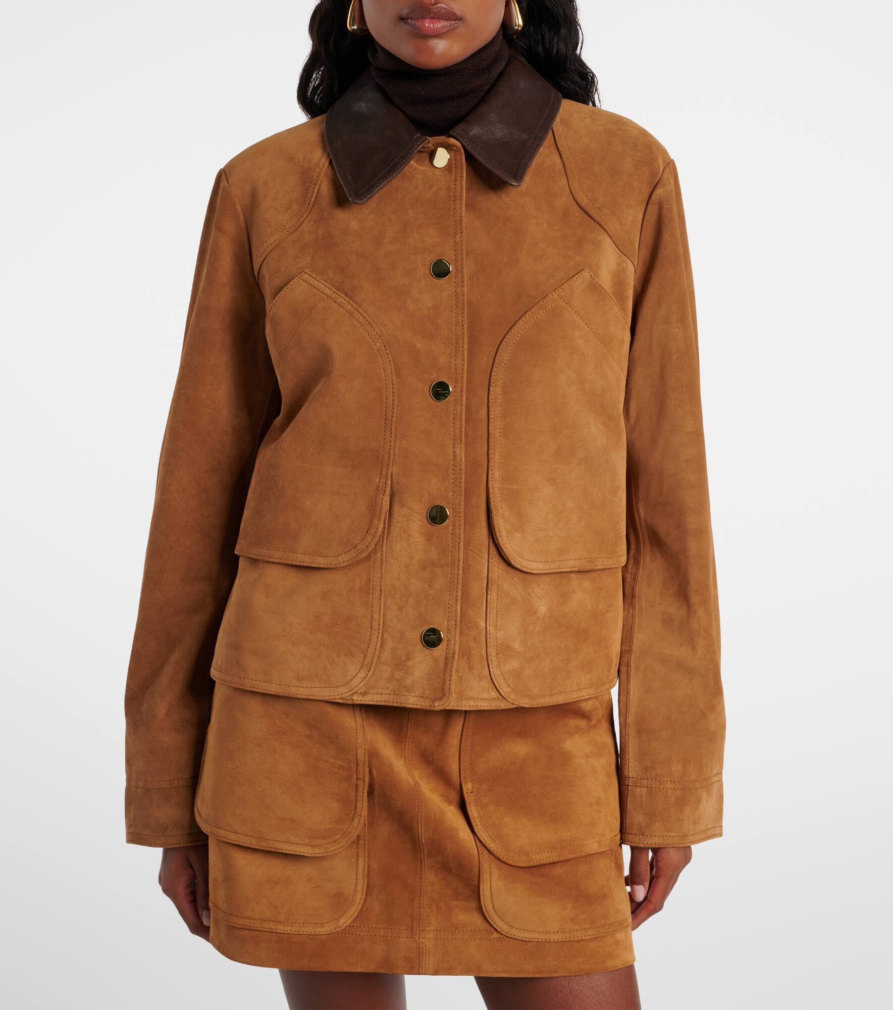 Walters suede field jacket - 6