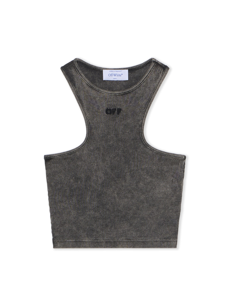 Off Stamp Rib Rowing Logo Top 1