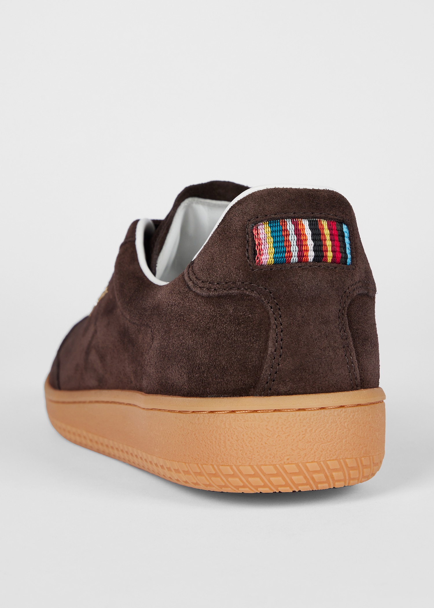 【関税込み】Paul Smith ブラウン Como スニーカー Paul Smith Dark Brown Suede 'Como' Trainers | REVERSIBLE