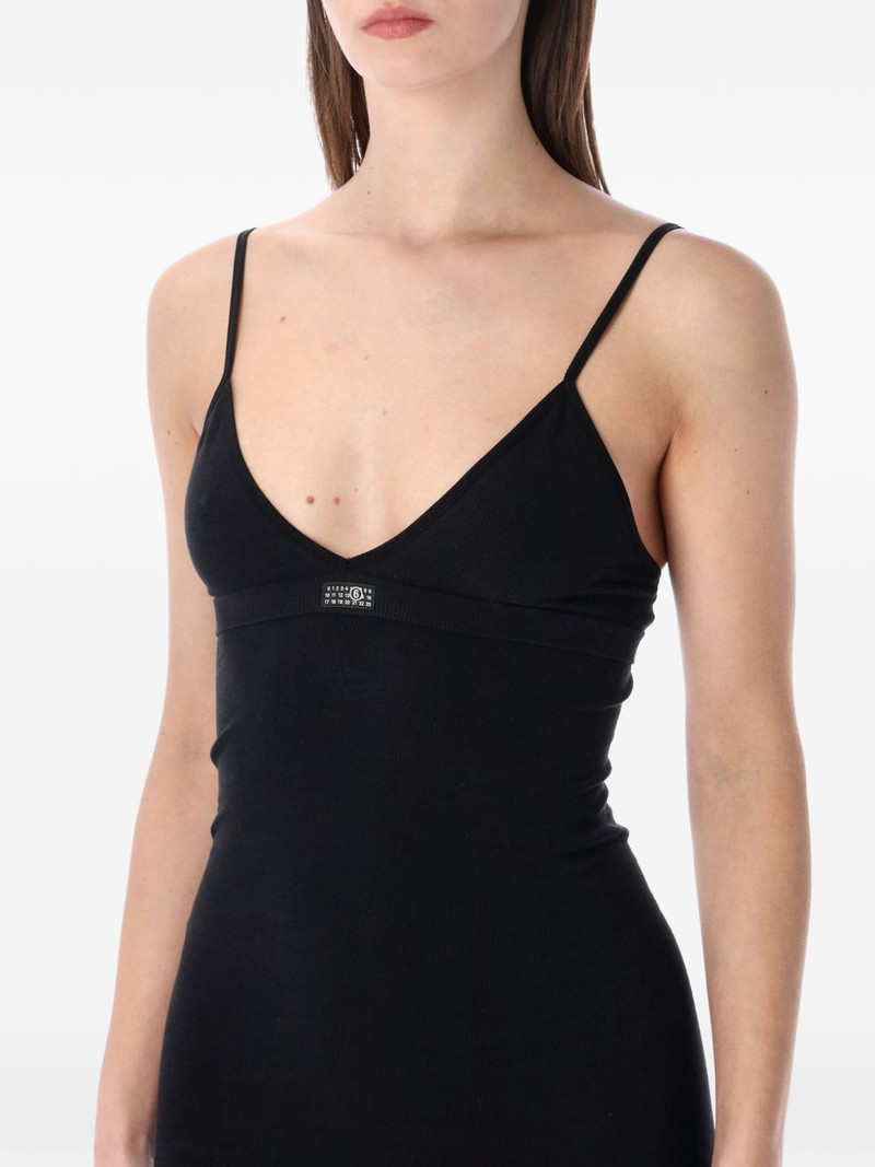 V-neck mini dress 3