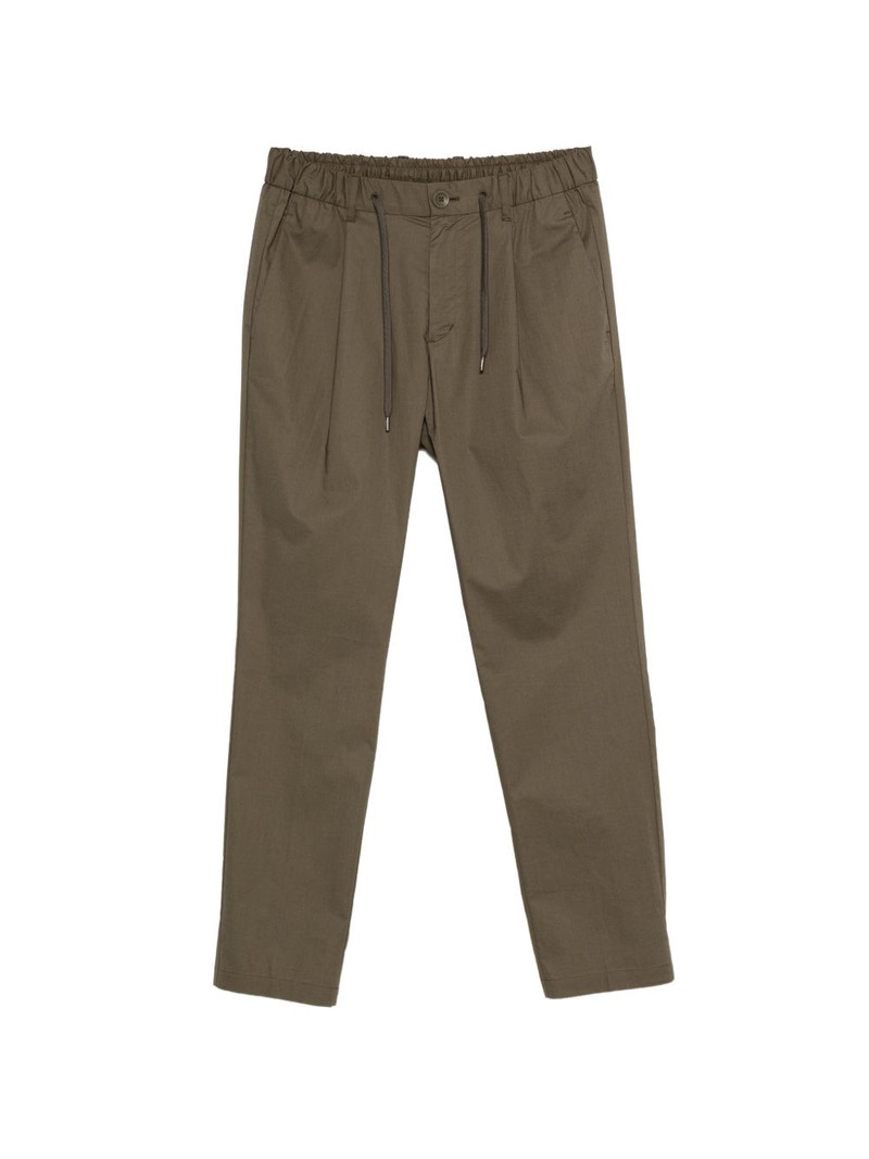 drawstring pleated trousers 1