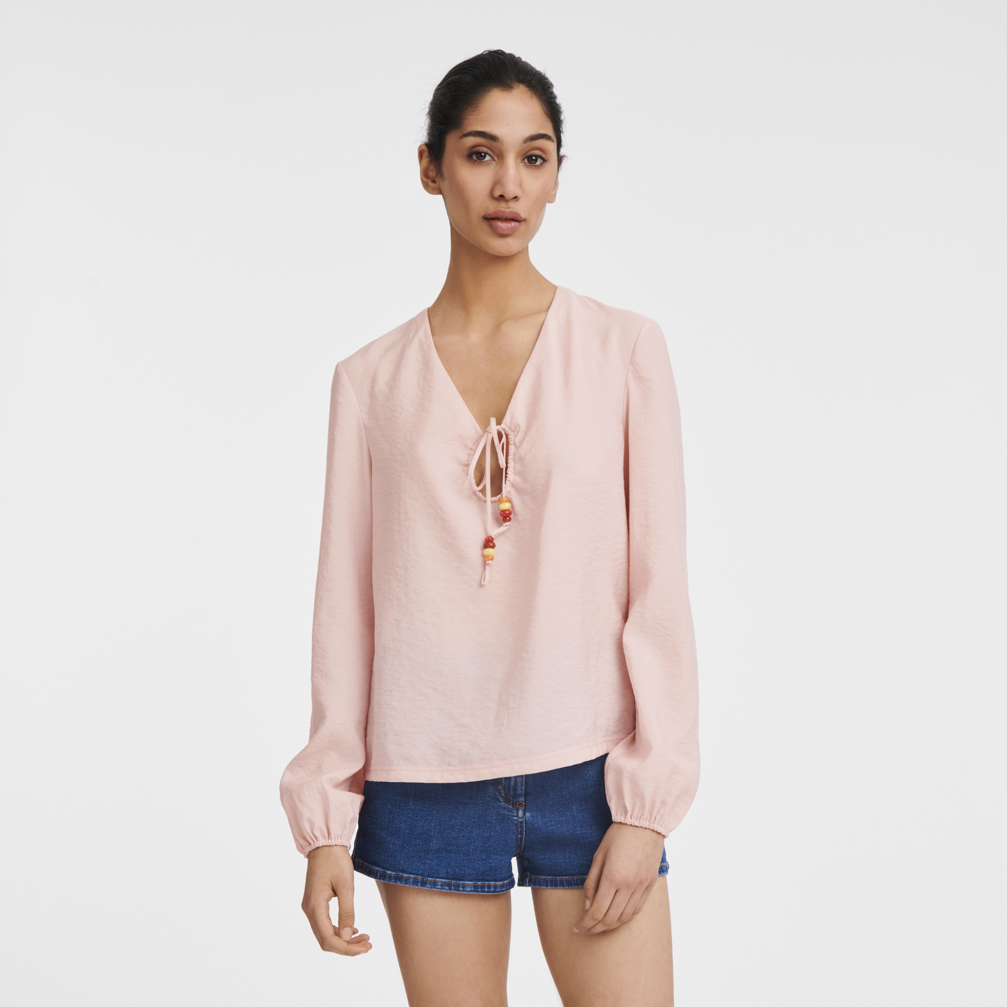 Blouse Nude - Crepe - 3