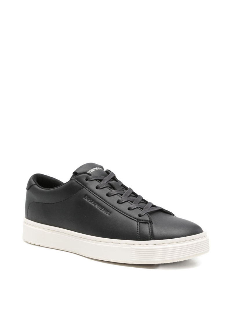 EMPORIO ARMANI lace-up sneakers outlook