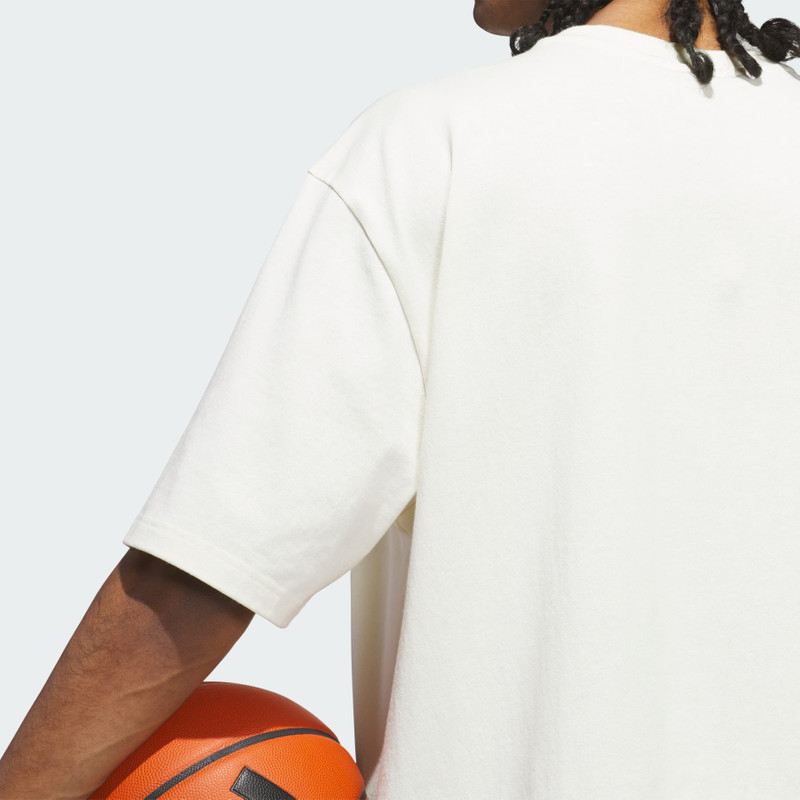 adidas BASKETBALL SINGLE JERSEY TEE 8