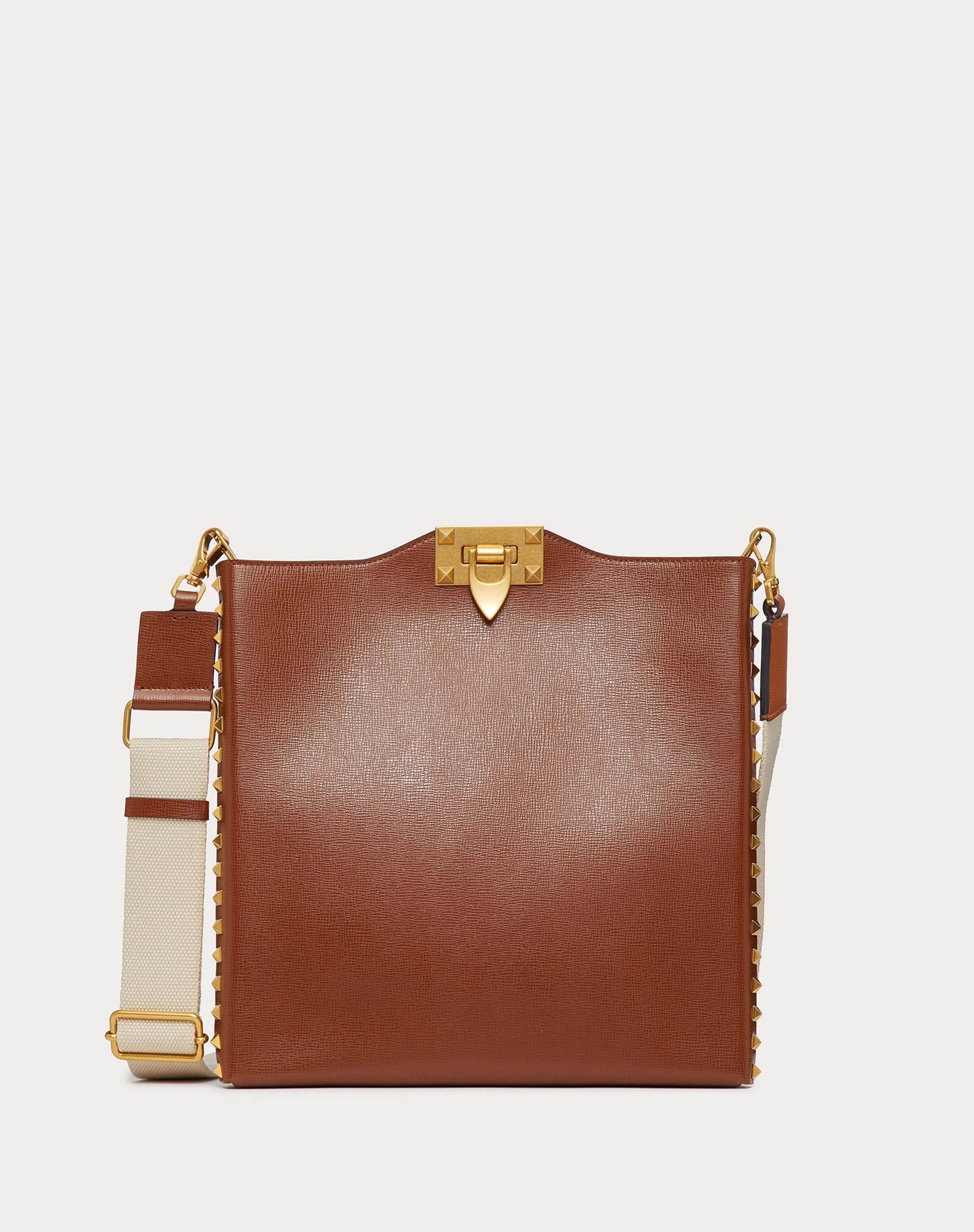 Rockstud Crossbody Bag in Grainy Calfskin - 1