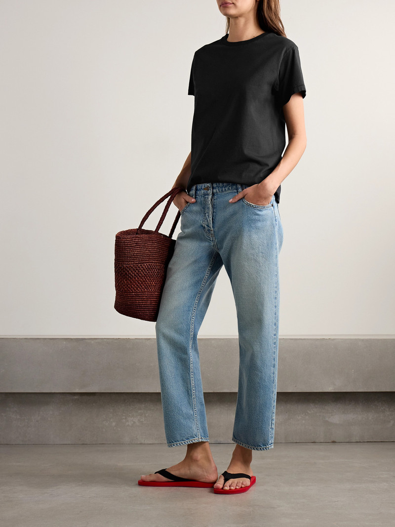 The Row Florie Cotton-jersey T-shirt outlook