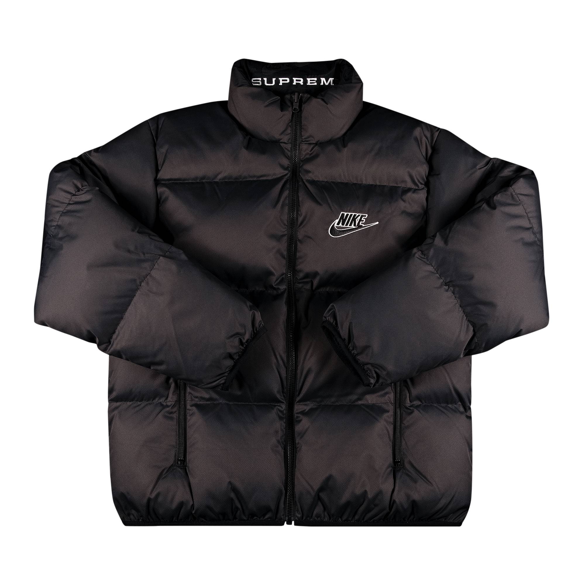 Supreme x Nike Reversible Puffy Jacket 'Black' - 1