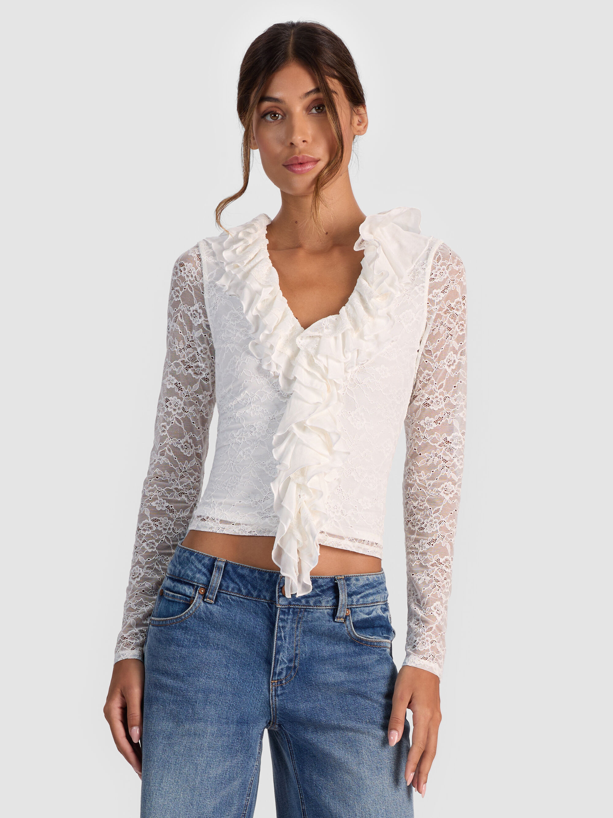 YARA RUFFLE TOP - 2