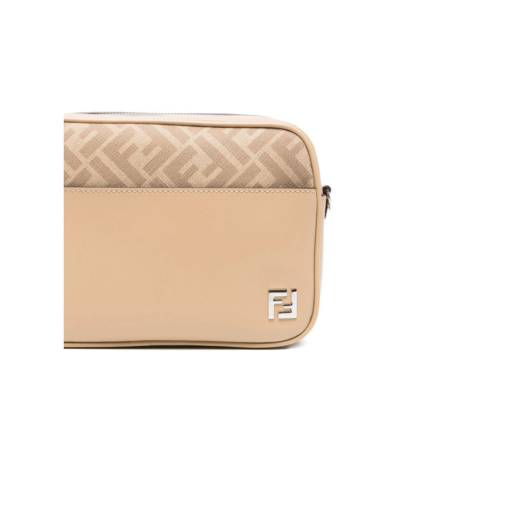 Fendi Neutrals Messenger Bags Men - 2