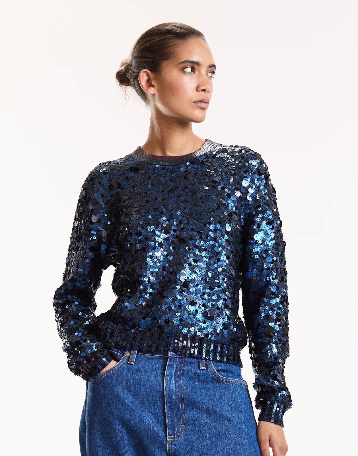 Match Point Sequin Sweater - 1