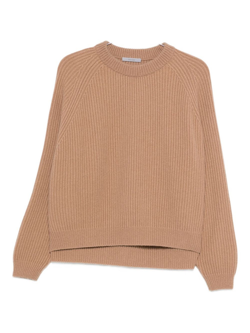 ribbed round-neck sweater 1