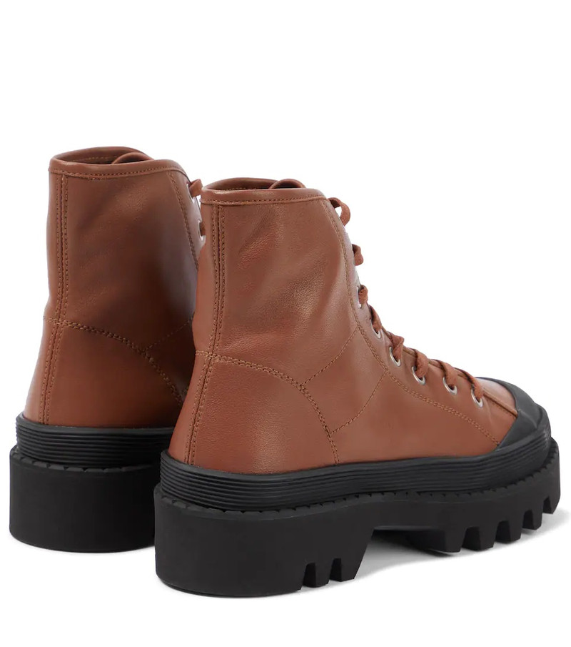 leather lace-up boots 3
