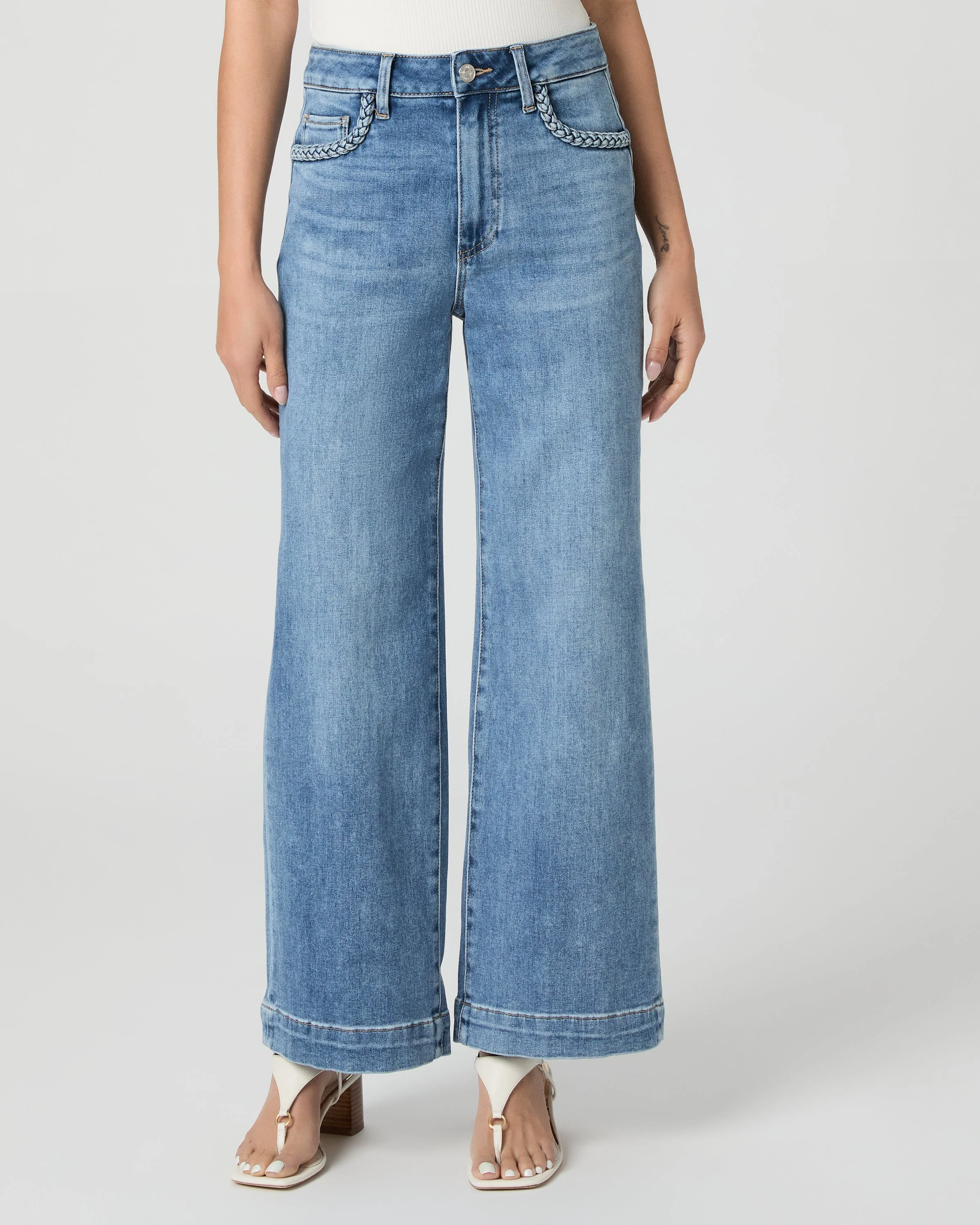 Anessa Petite 28" Wide Leg Jean - 1