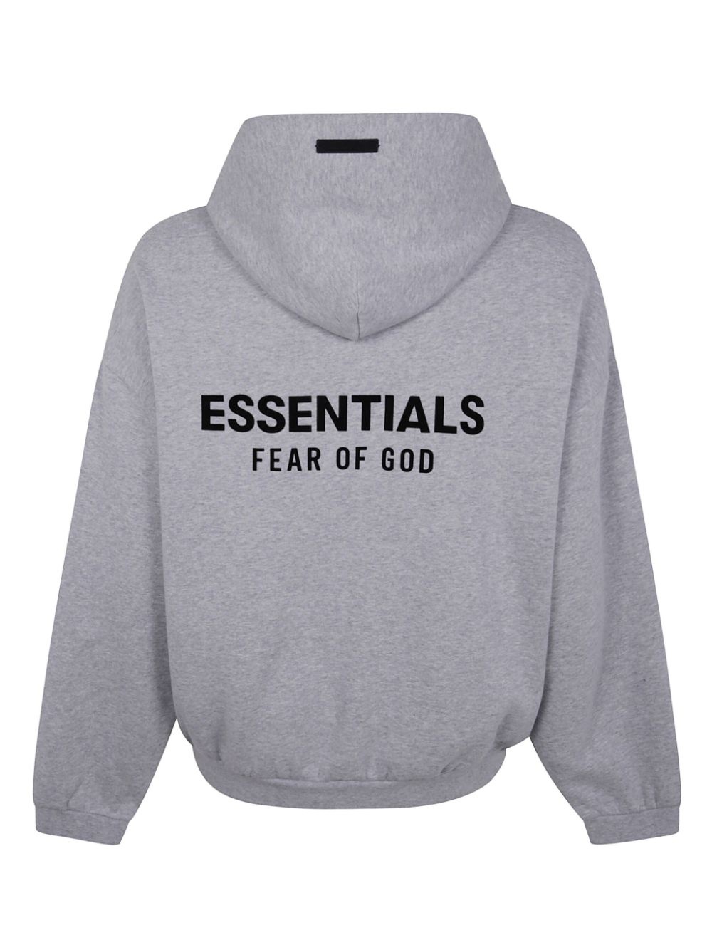 raised-logo hoodie - 2