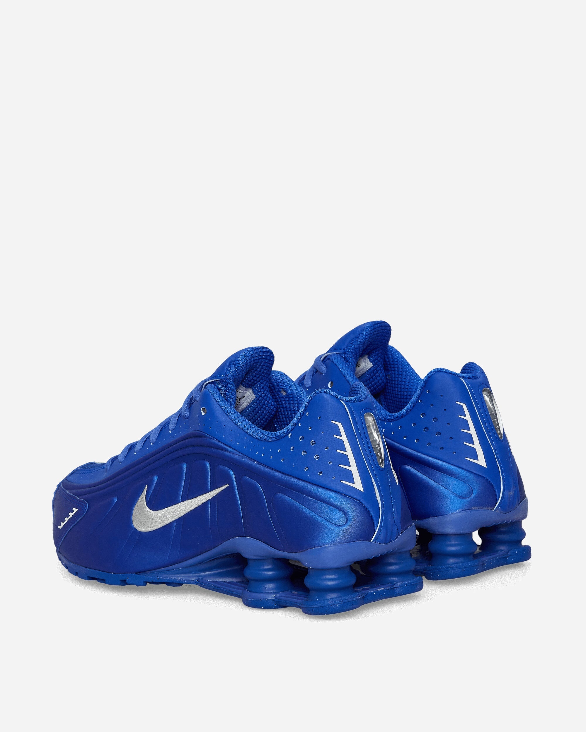 WMNS Shox R4 Sneakers Racer Blue / Metallic Silver - 5