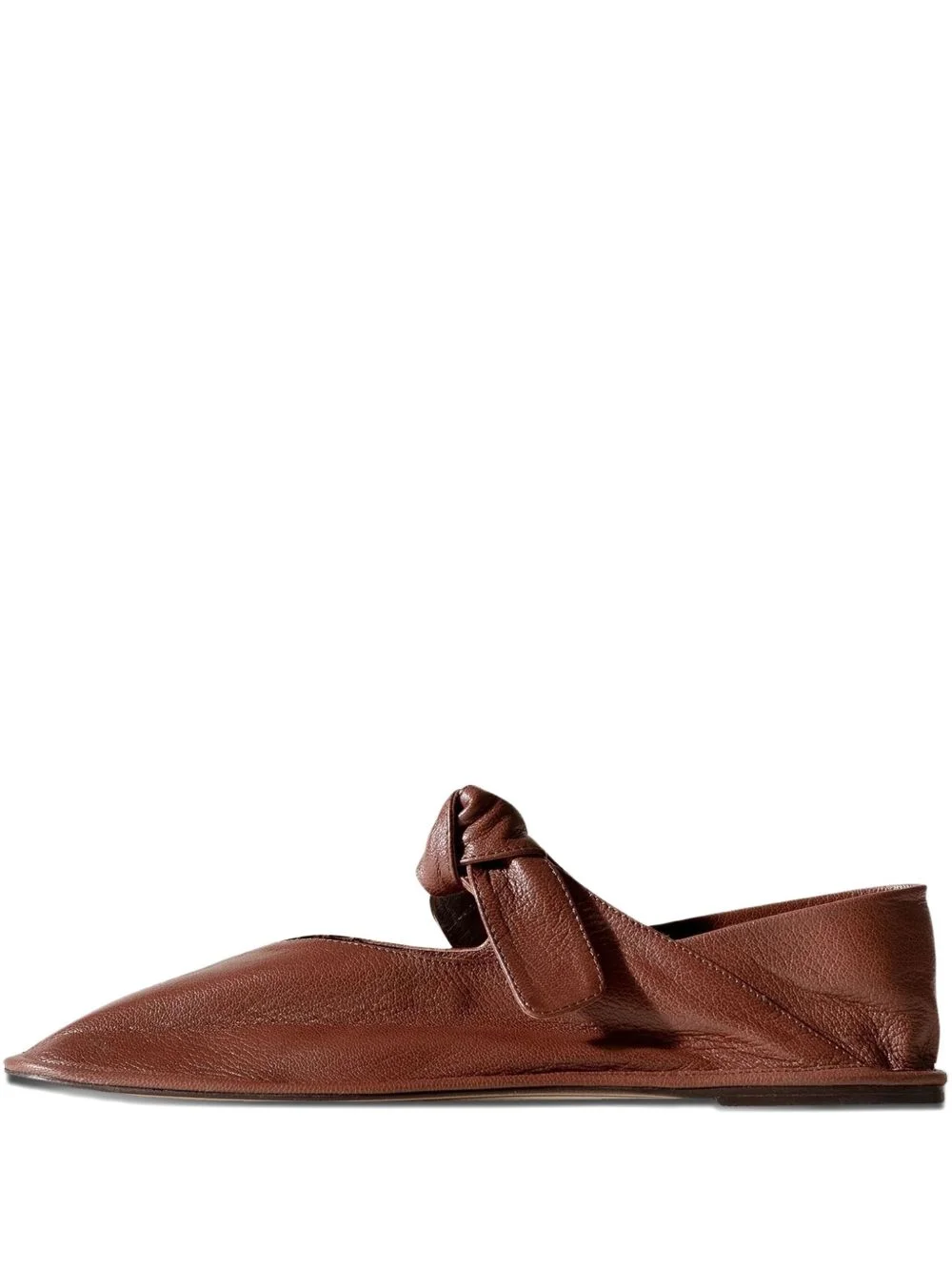 Llasada knot-detail ballet flats - 1