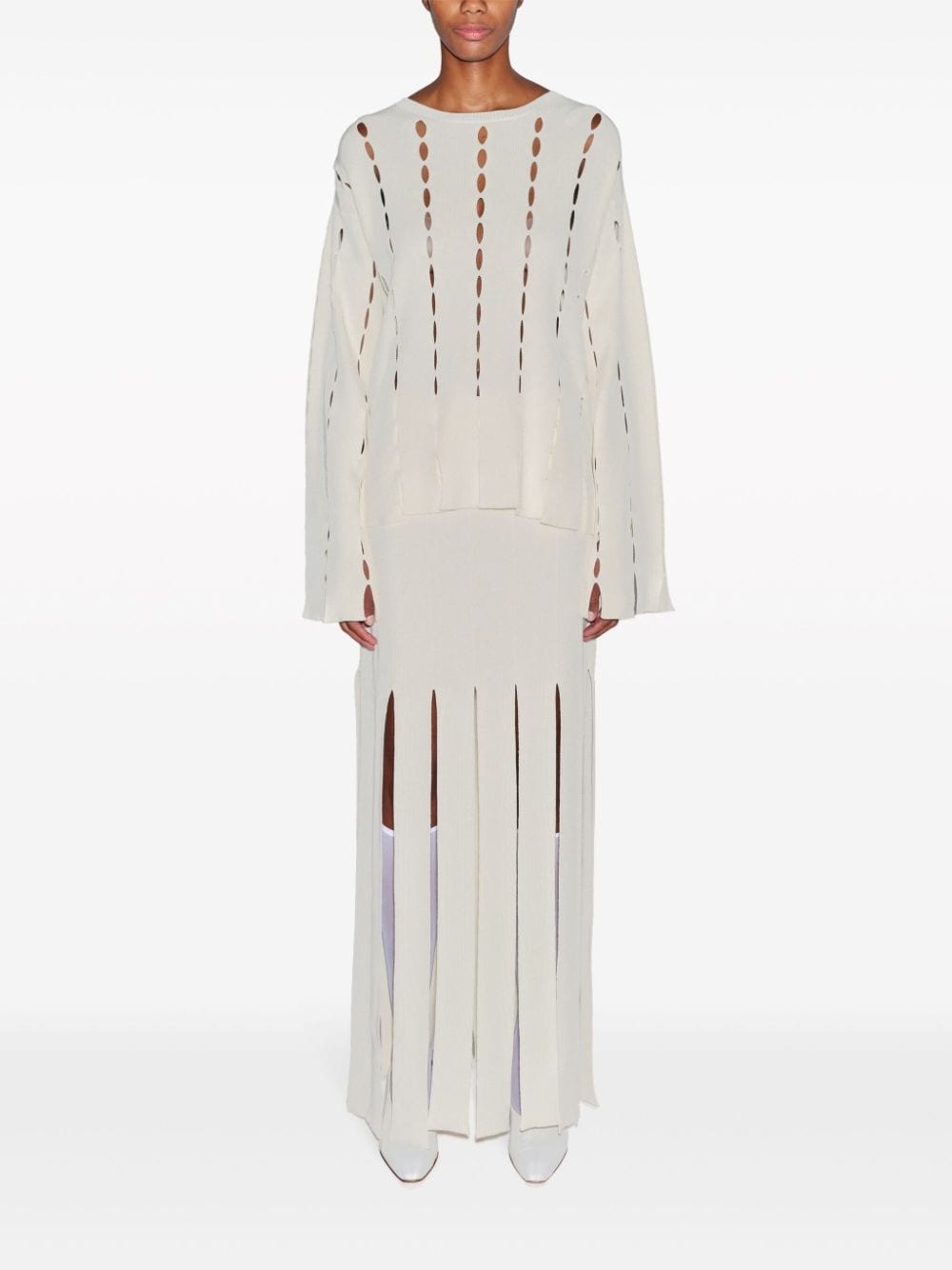 cut-out jumper - 3